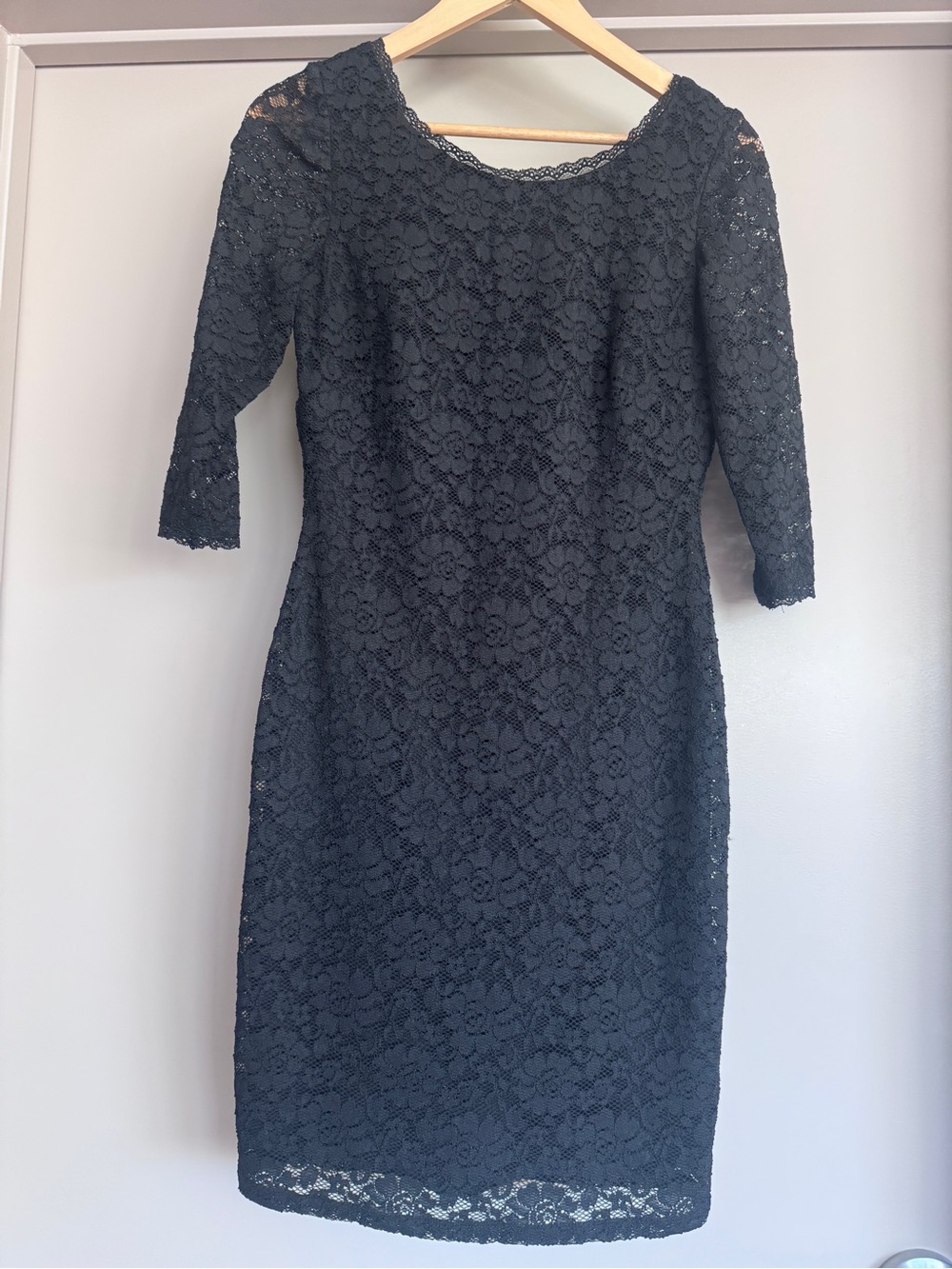Eliza J Black Lace Dress